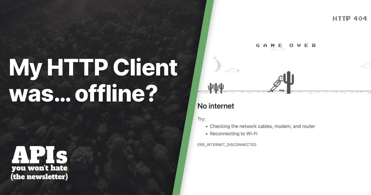 Postman was Offline?