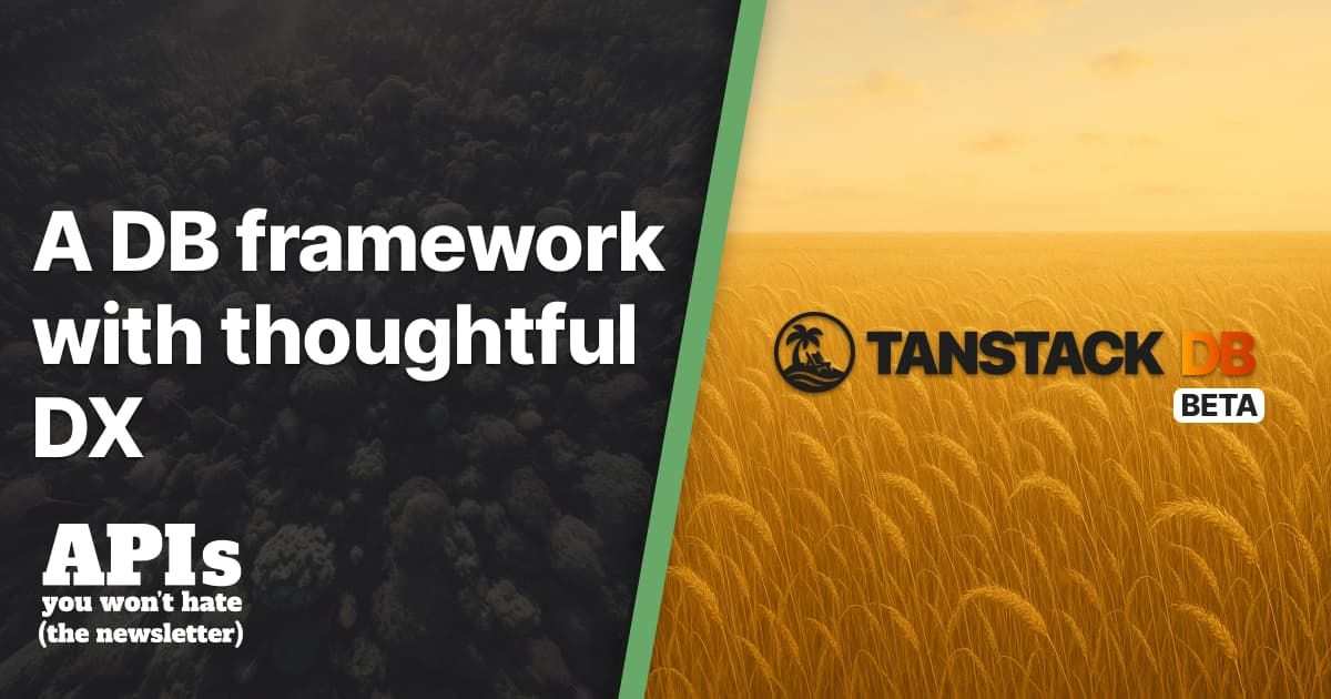 TanStack DB: No More Broken APIs
