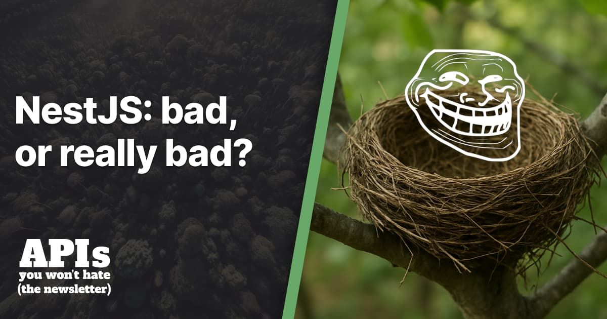 NestJS: Bad, or Really Bad? 😉