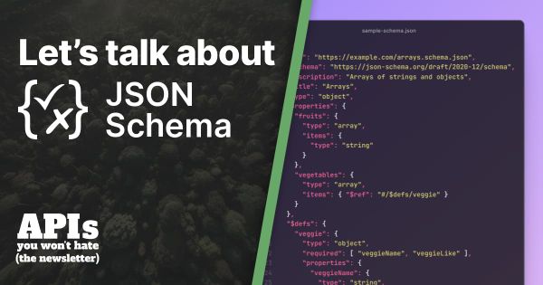 JSON Schema: Good, Bad and Ugly