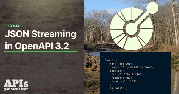 JSON Streaming in OpenAPI v3.2