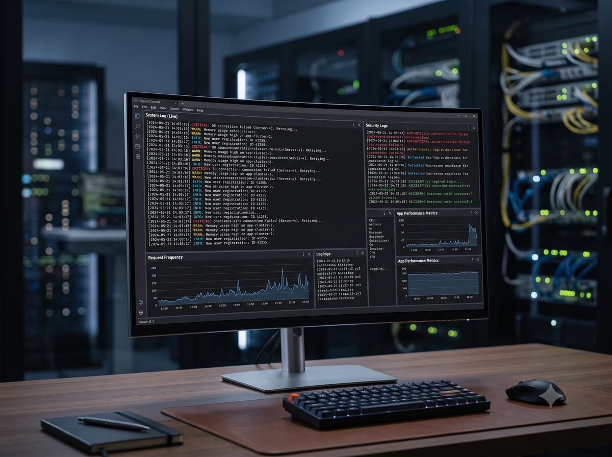 Logging console