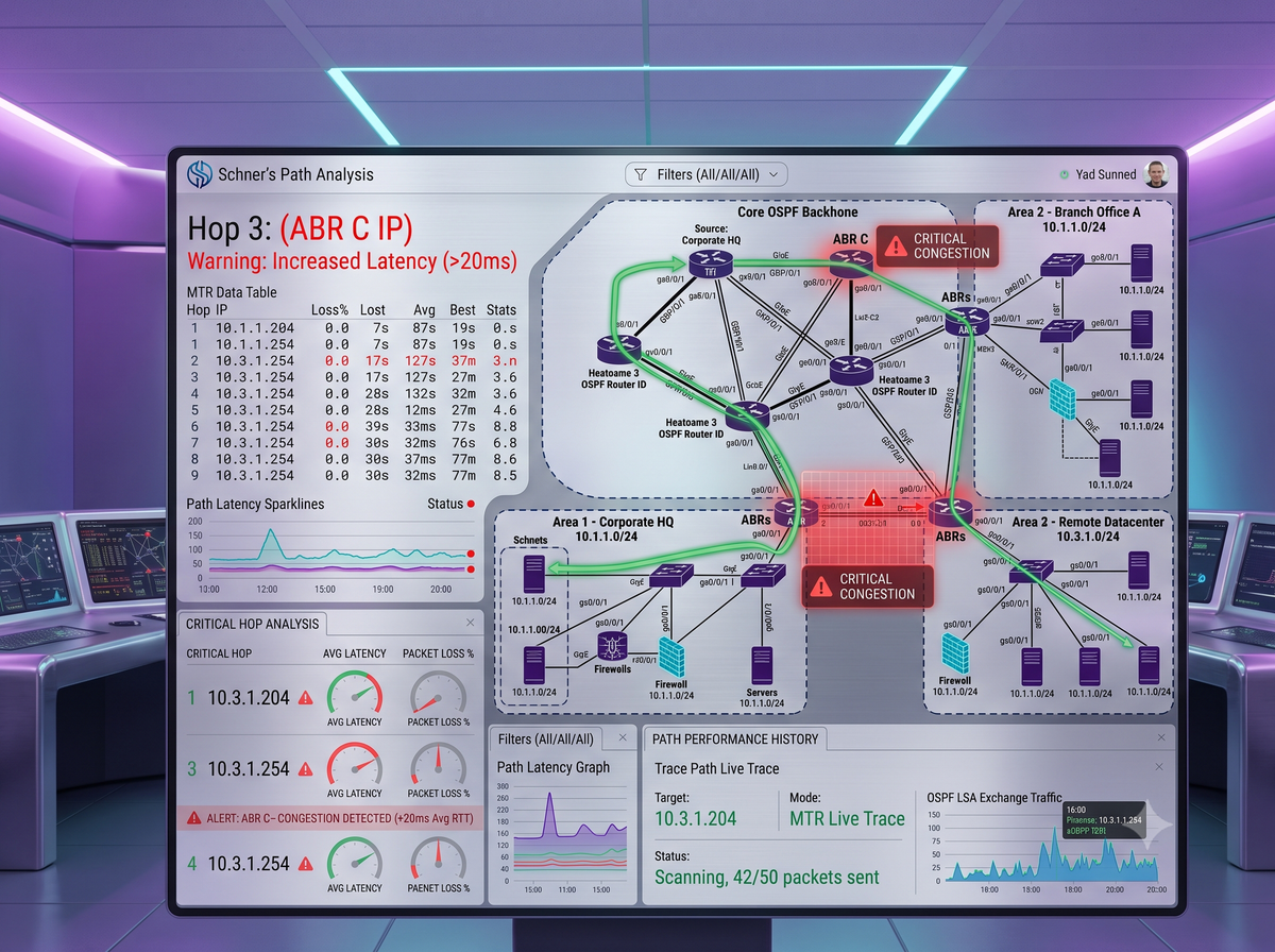 MTR - Traceroute constante