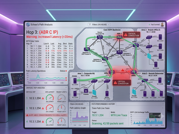 MTR - Traceroute constante