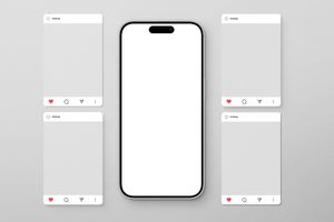 Contrast Instagram Mockup