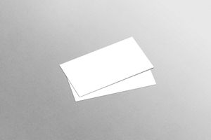 Floating Perspective Card Mockup