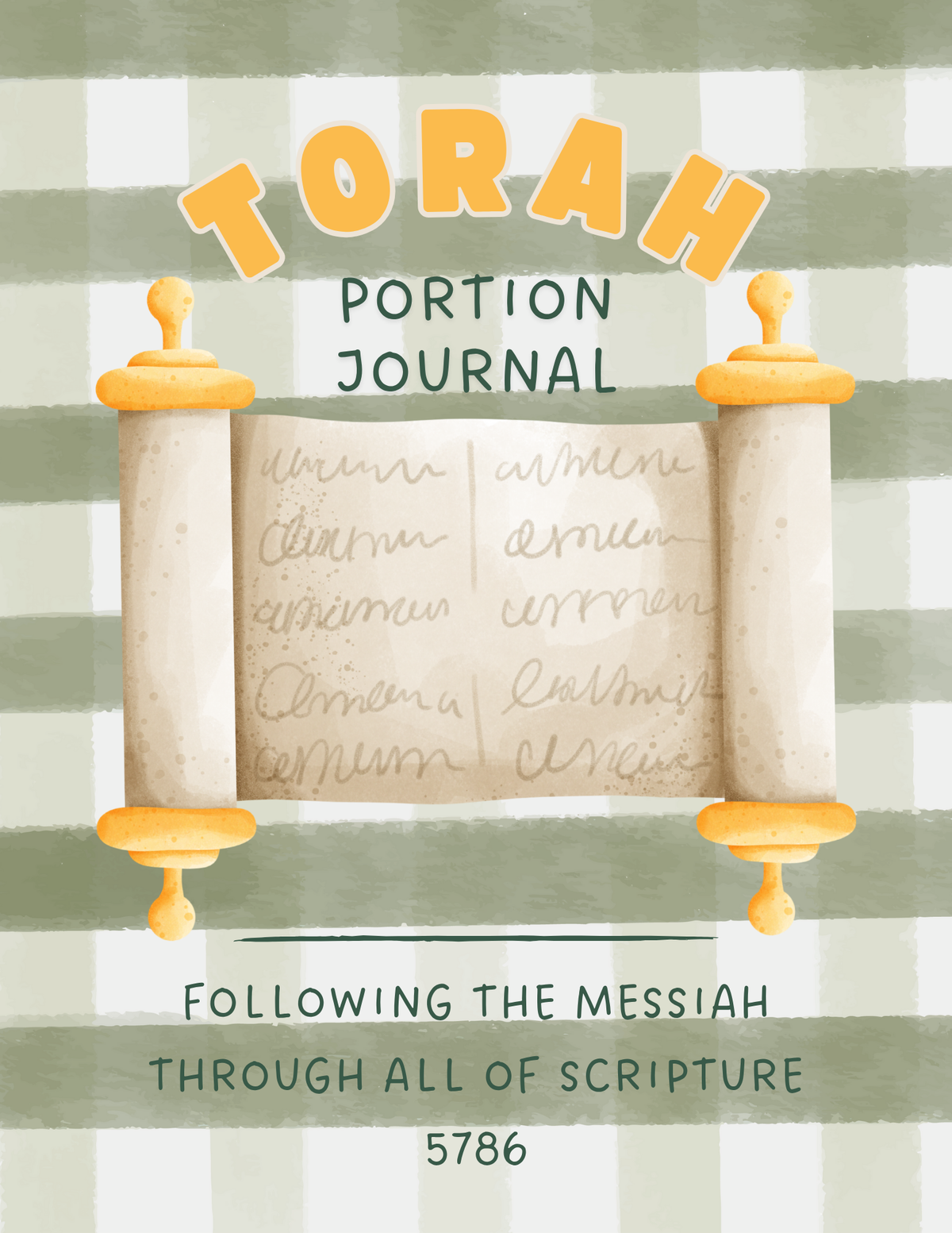 New Torah Portion Journal Cover! (Year 5786)