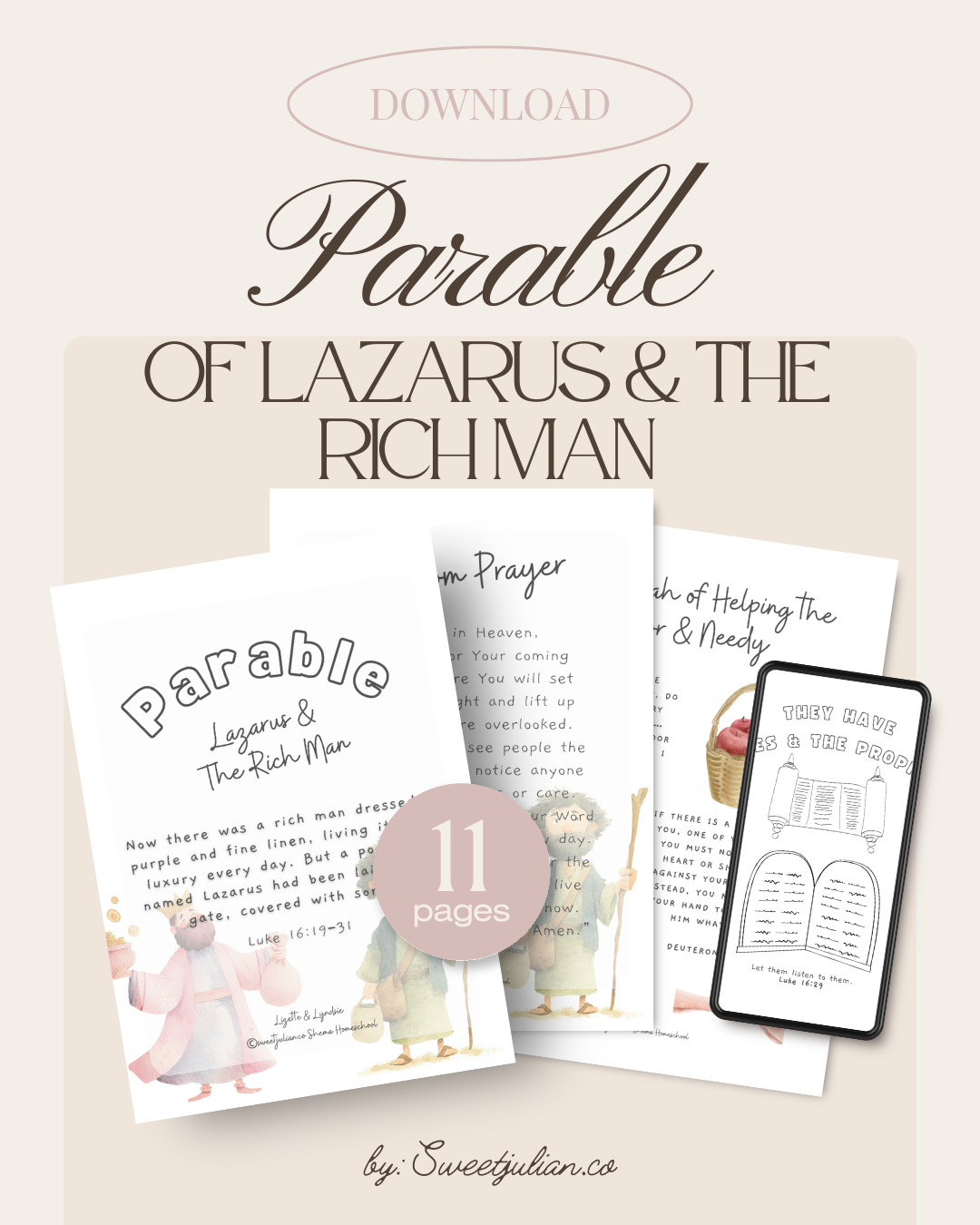 Parable of Lazarus and the Rich Man 🫶🏽