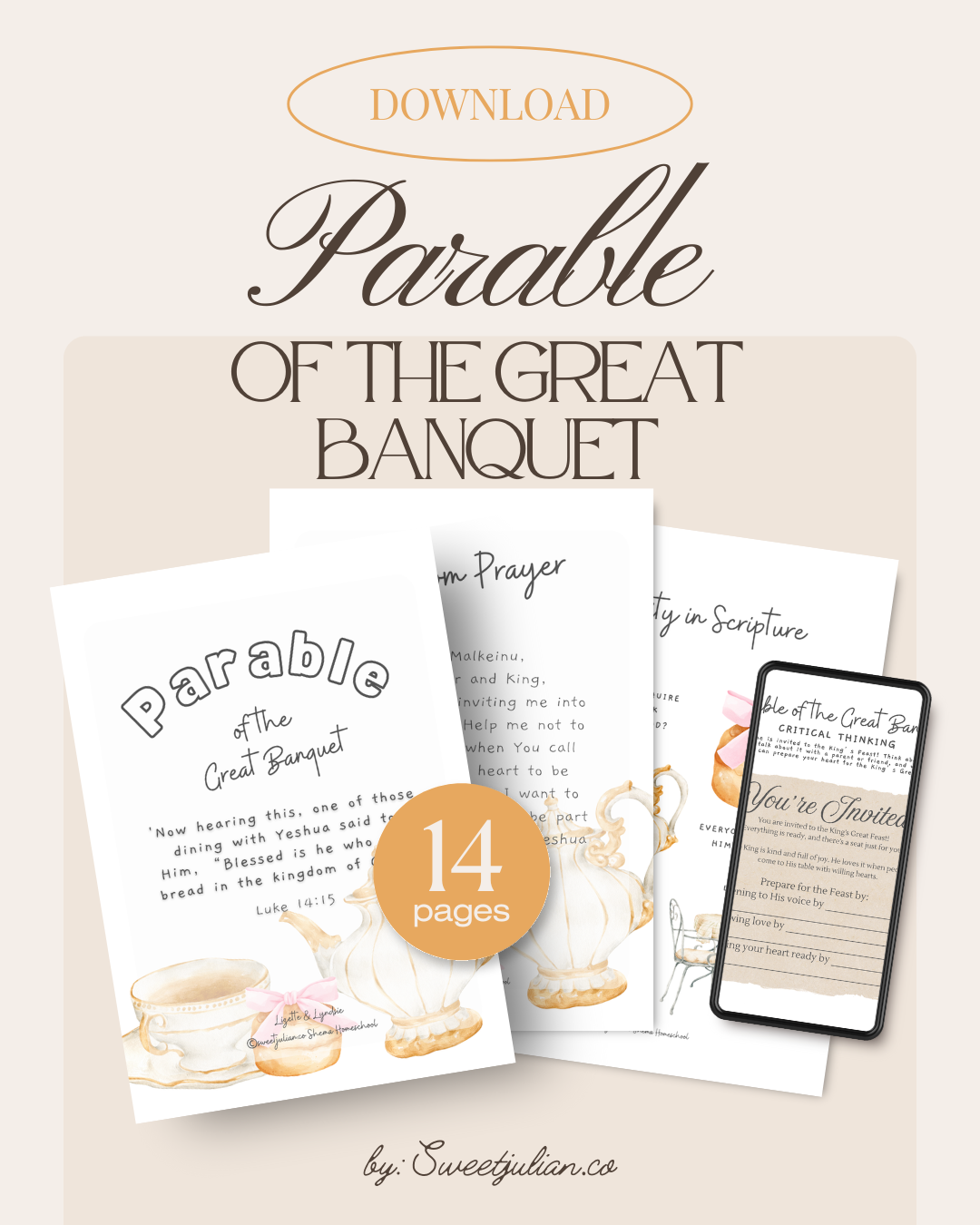 Parable of the Great Banquet 🫖