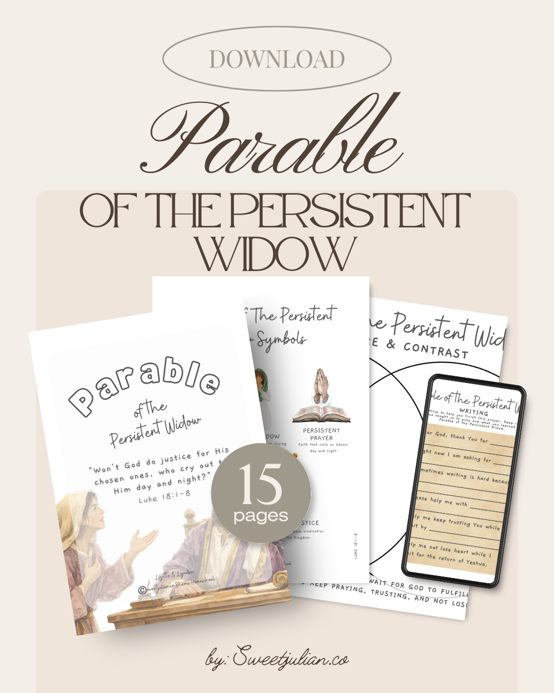 Parable of The Persistent Widow 🤲🏼