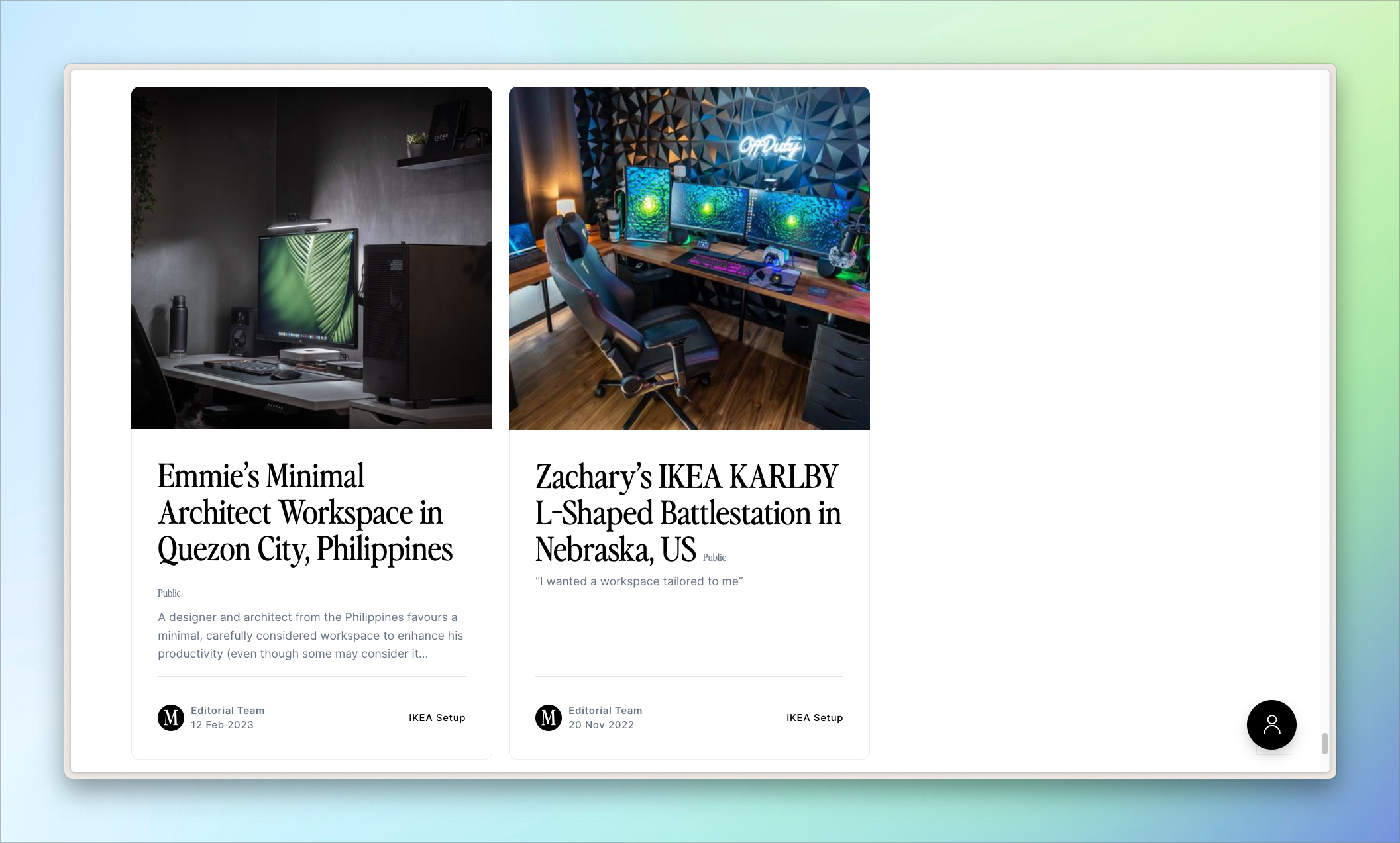 Maker Stations related posts area