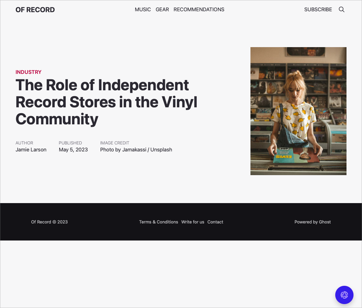 Website with footer horrifyingly in the middle of the page