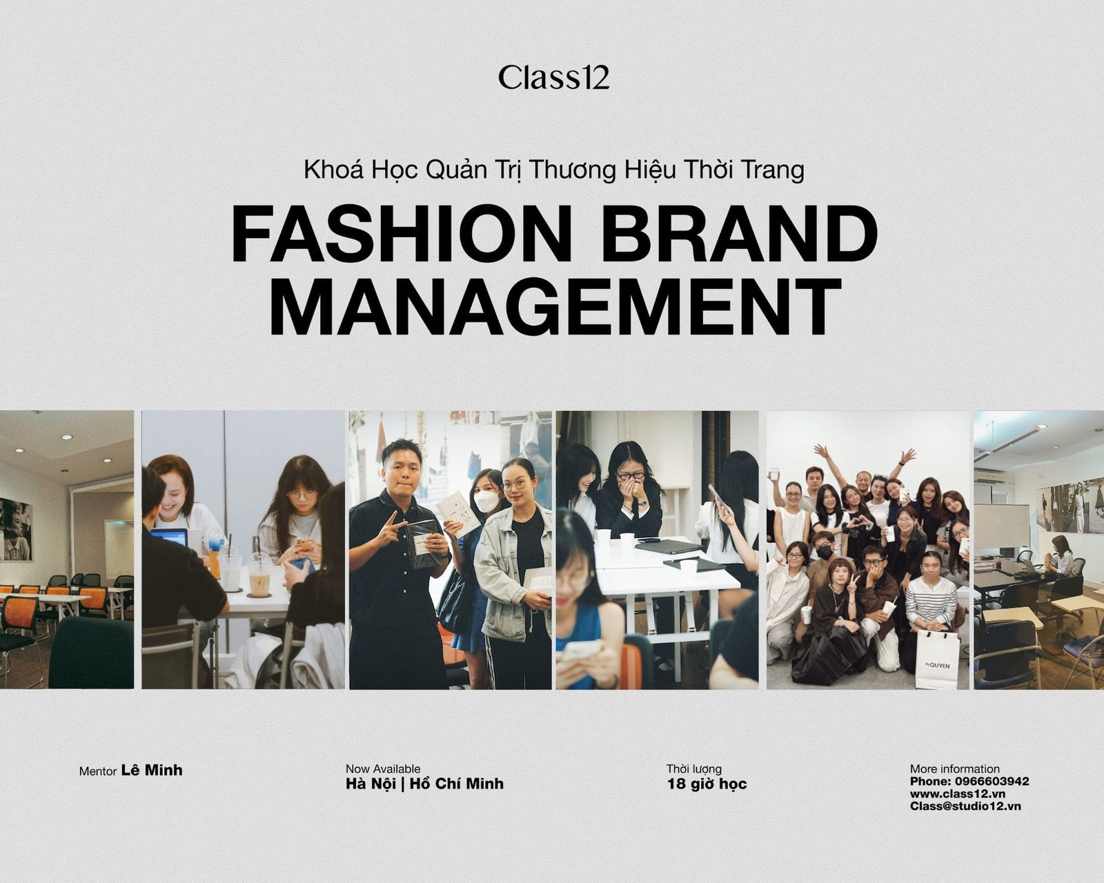 [HN] FASHION BRAND MANAGEMENT - KHAI GIẢNG 13.7.2026
