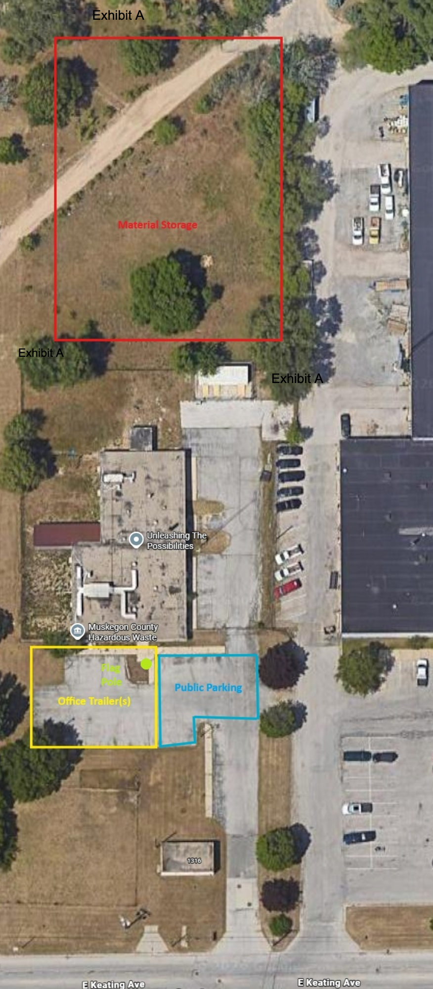City wants a short-term yard next door while DPW is rebuilt