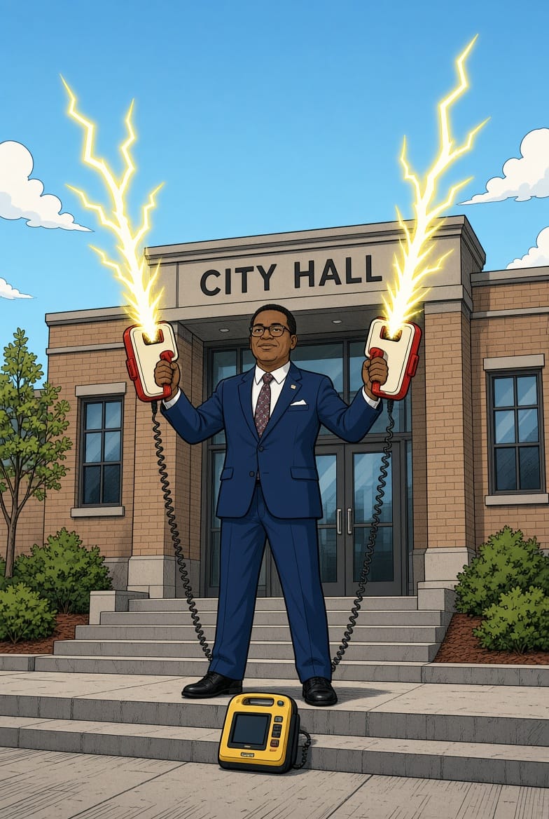 City Hall, parks, and the water plant get new AEDs