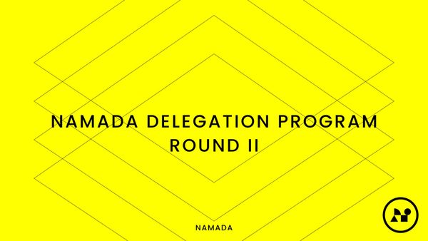 Namada Delegation Program Round II