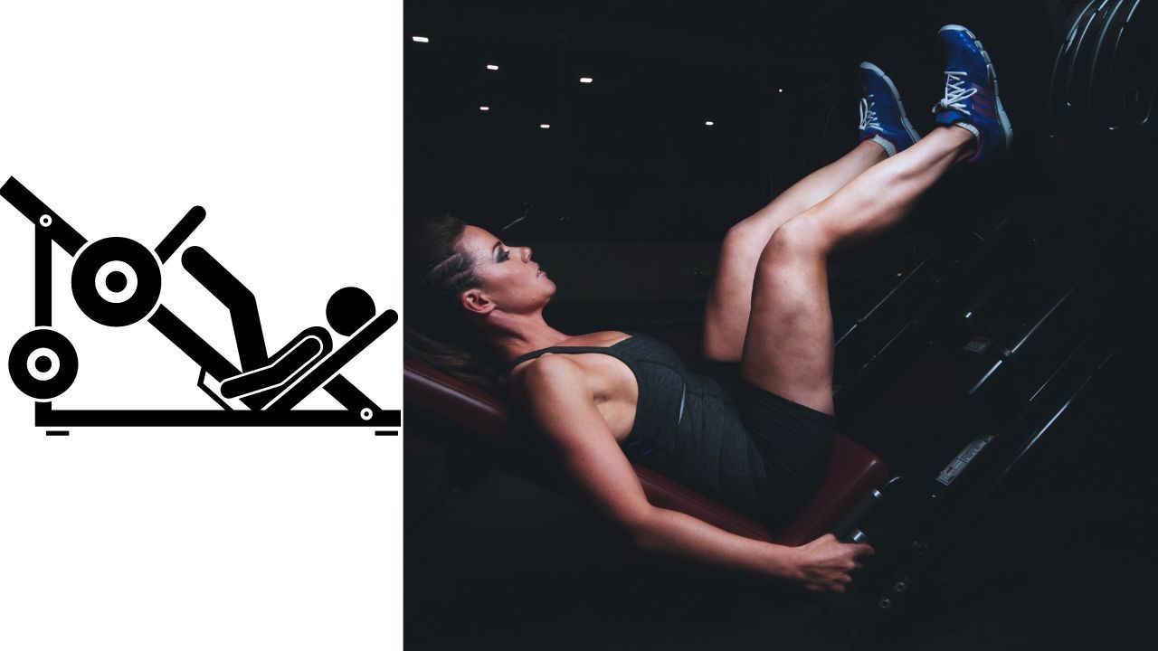Leg press machine