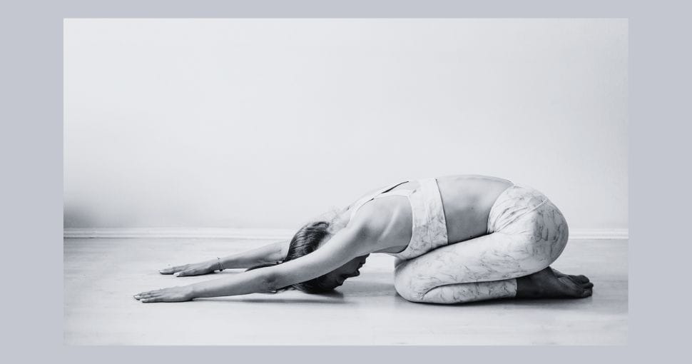 Child's Pose Stretch