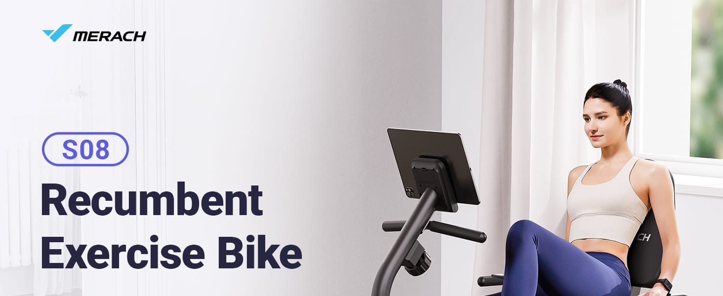 MERACH Recumbent Exercise Bike&nbsp;