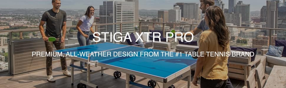 STIGA XTR Outdoor Table Tennis Table