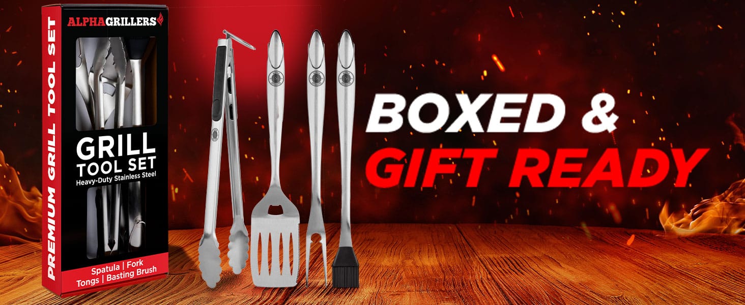 Alpha Grillers Grill Tools Set