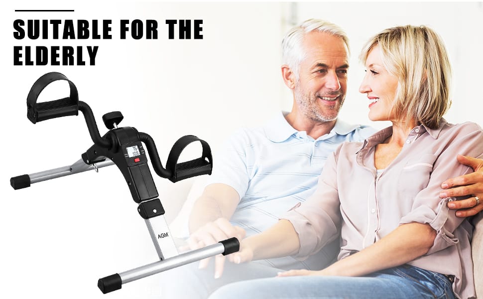 Mini Under Desk Bike - Portable Foot Hand Cycle Peddler 