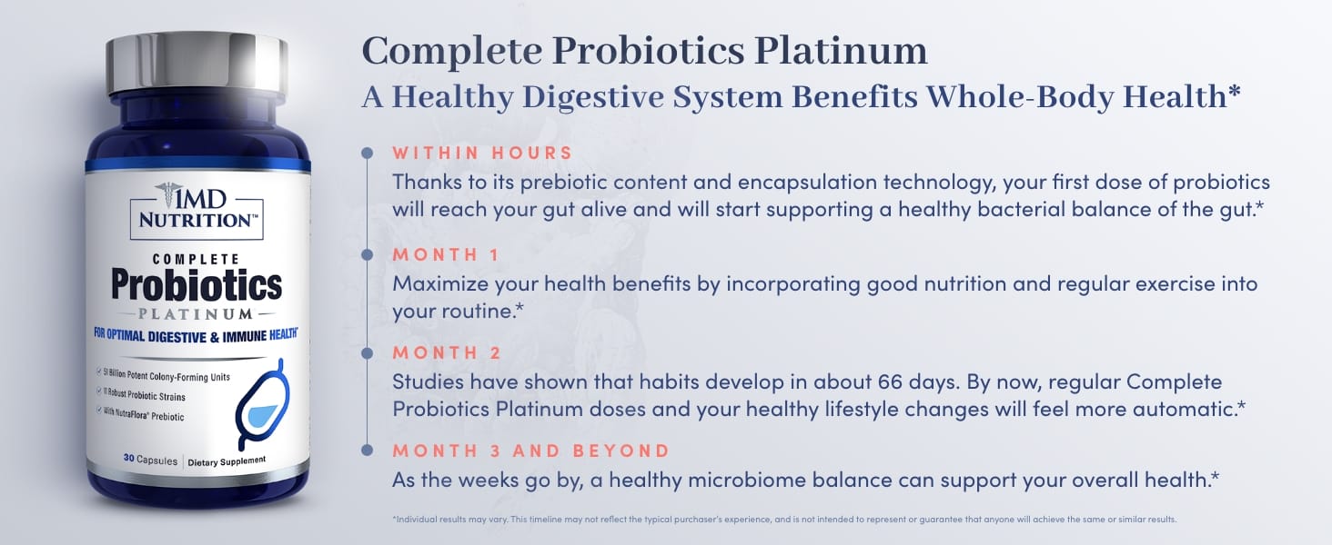 1MD Complete Probiotics Platinum