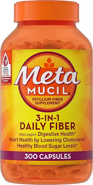 Metamucil Psyllium Fiber Supplement (Prebiotic Fiber)