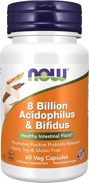NOW Supplements Acidophilus & Bifidus (Budget Probiotic)