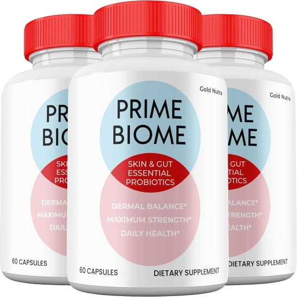 PrimeBiome Gut-Brain-Skin Connection Probiotic