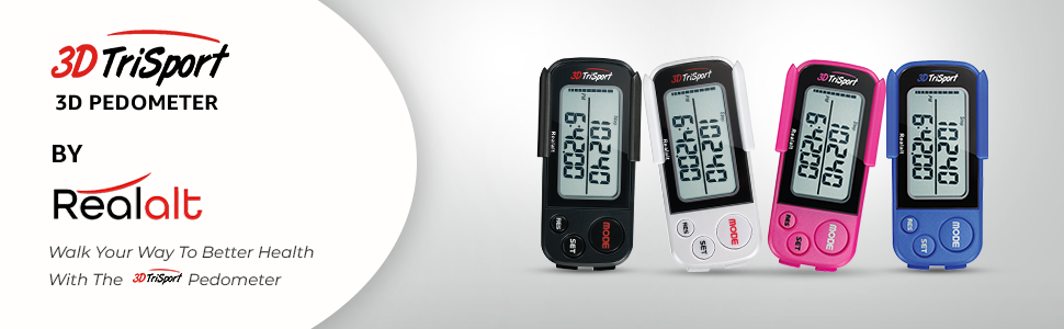 3DTriSport Walking Pedometer