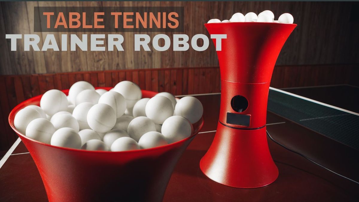 Table Tennis Trainer Robot - Smash Your Way to Success