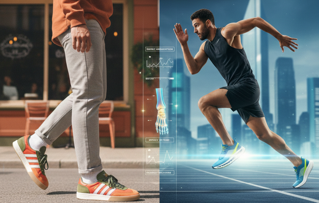 Sneakers vs Runners: A Science Behind Foot Health & Athletic Performance