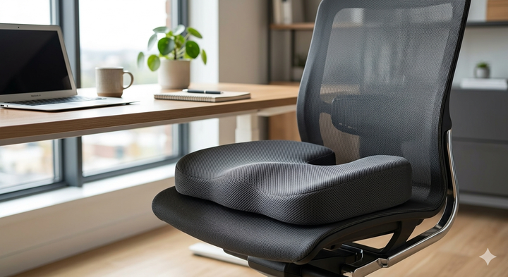 Memory Foam Seat Cushion!