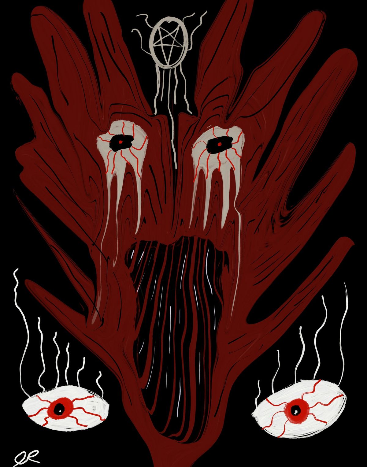 Painting Night Demons: Seeing the Things in the Dark
