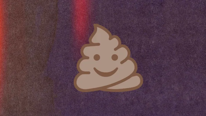 cloudy poop emoji