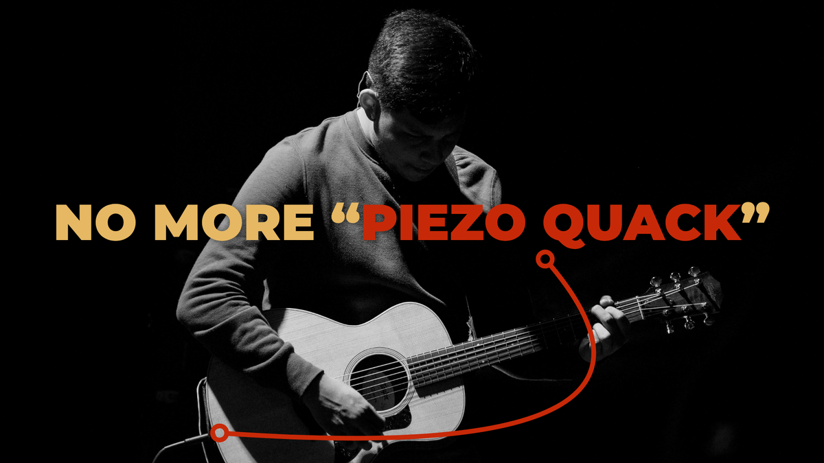 How to Get Studio-Quality Acoustic Guitar Tone on Stage without a Mic