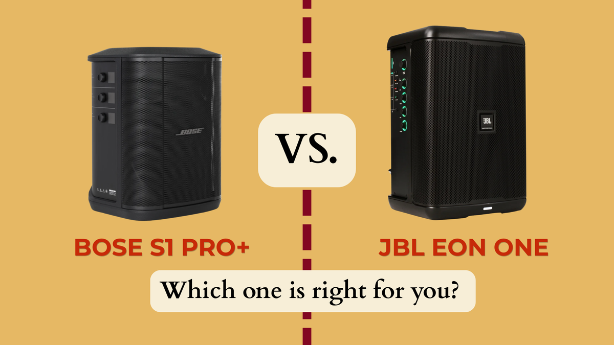 Bose S1 Pro+ vs JBL EON One | Best Portable PA for Solo and Duo Acts