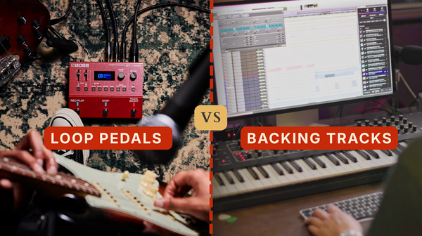 Looper Pedal vs Backing Tracks for Solo Live Gigging | Audience Perception, Setup & Rig