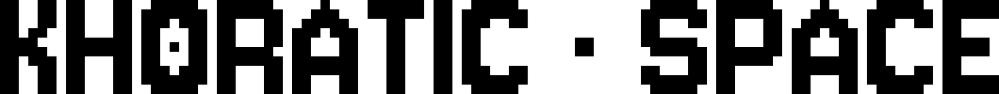 Khoratic Space