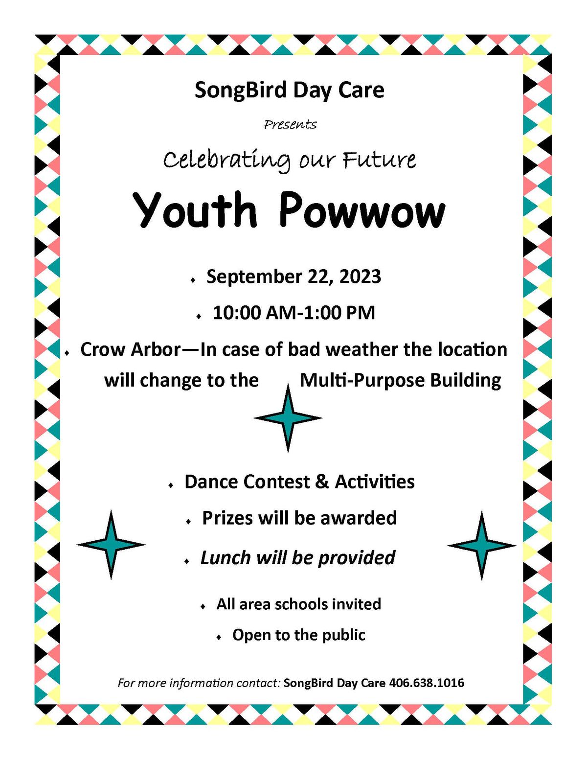 Song Bird to Host Powwow