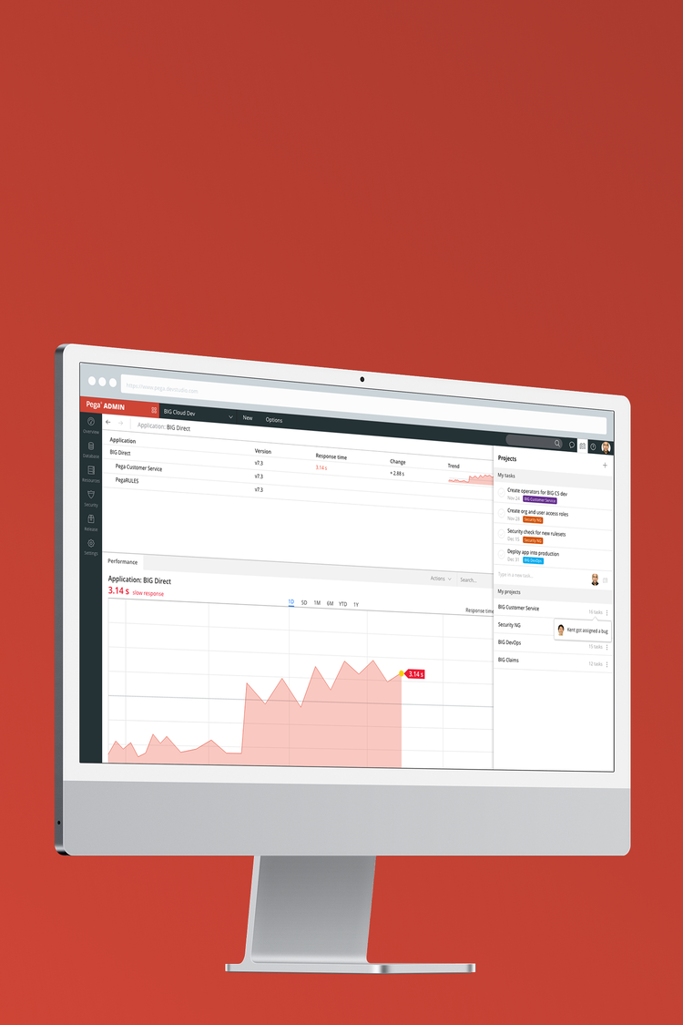 Application admin & monitoring