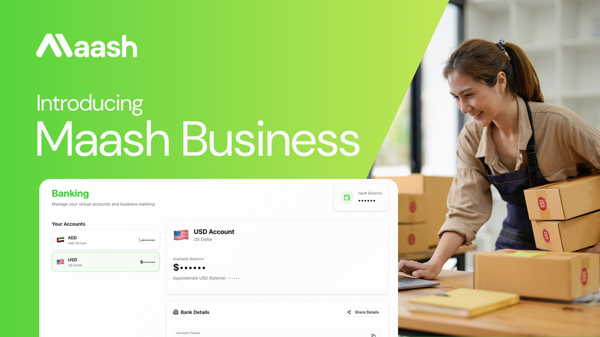 Introducing: Maash Business