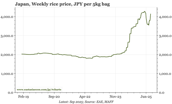 Japan – underlying inflation unclear, but firm