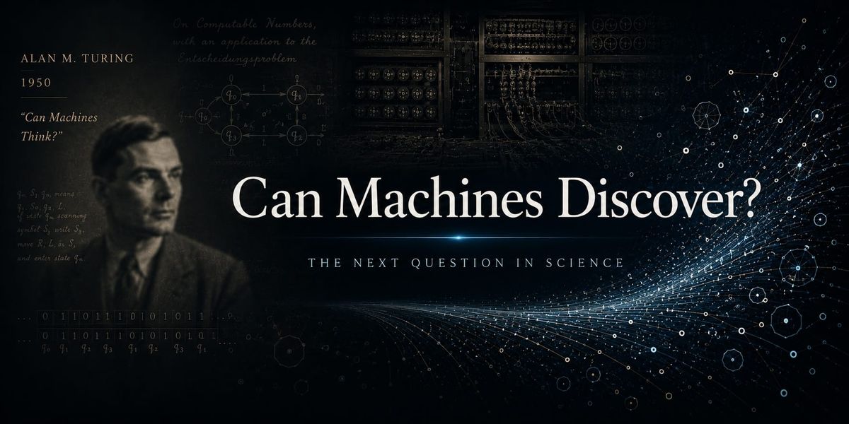 機械は発見できるか　　　　　(Can Machines Discover?)
