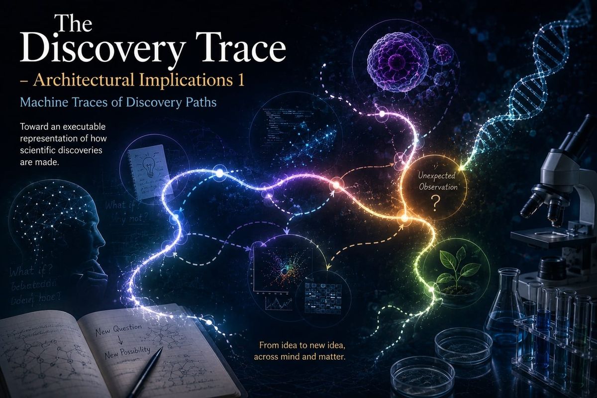 The Discovery Trace - Architectural Implications from iPS Cell