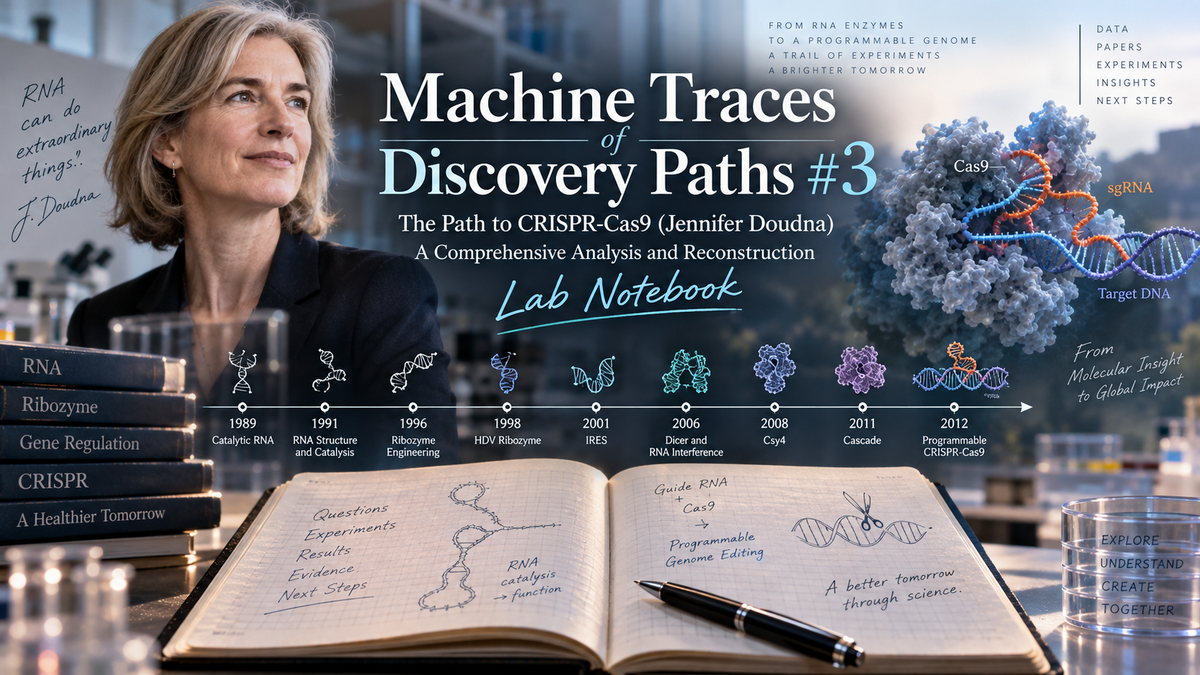 Machine Traces of Discovery Paths #3 — Lab Notebook