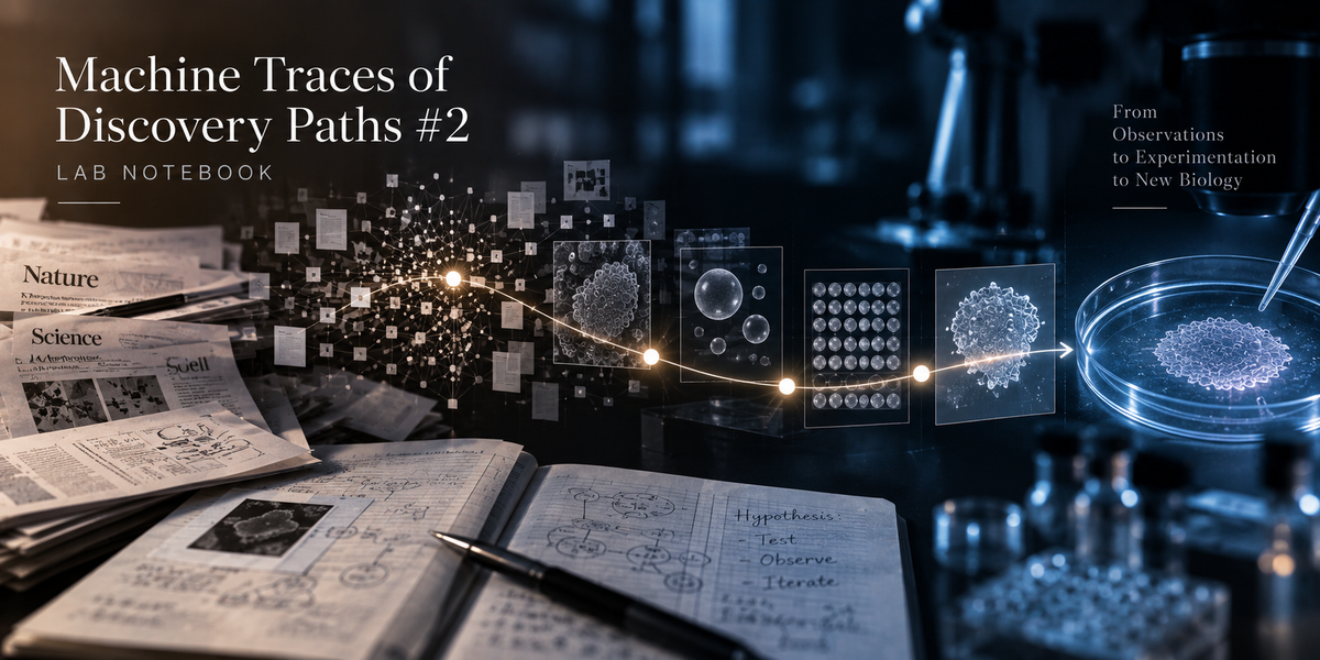 Machine Traces of Discovery Paths #2 — Lab Notebook