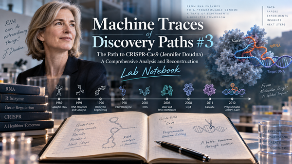 Machine Traces of Discovery Paths #3 — Lab Notebook
