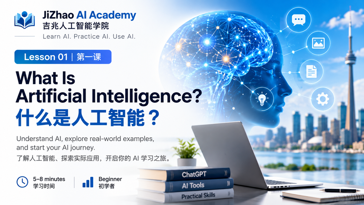 Lesson 01 — What Is Artificial Intelligence? | 什么是人工智能？